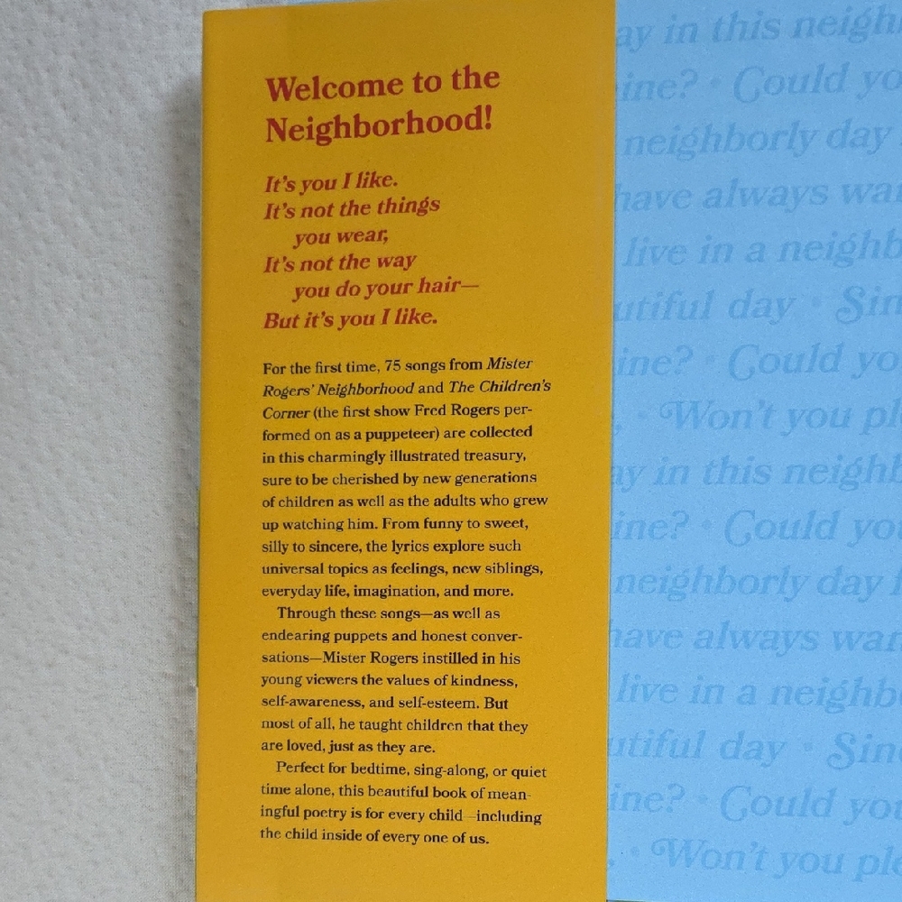 A Beautiful Day in the Neighborhood Book The Poetry of Miater Rodgers - Picture 7 of 9